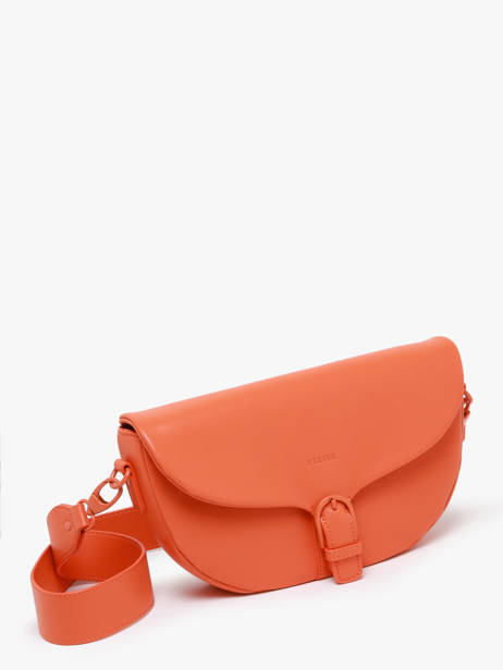 Sac Bandoulière Oxer Cuir Etrier Orange oxer EOXE065M vue secondaire 2